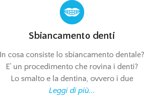 sbiancamento denti